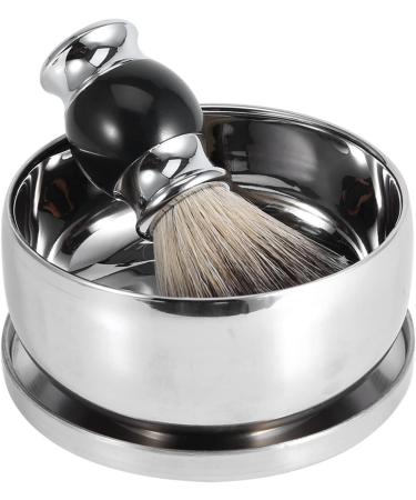 Professional 3-in-1 Shaving Set for Men - Razor Brush & Holder | Perfect Gift for Father's Day & Birthdays - Buy Online on SooperMarket.com
