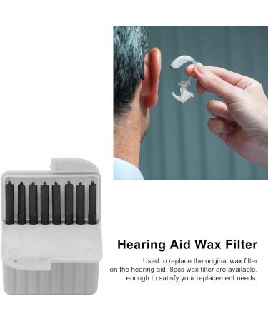 Widex Wax Guard 8 Filters Replacement - Safe, Hygienic Cerumen Guard Filter 1.2mm for Elderly Seniors - Buy Online on SooperMarket.com