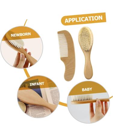 KOMBIUDA Baby Gift Set - Brush, Comb, Cap, and Cradle Kit for Newborns & Toddlers - Buy Online on SooperMarket.com