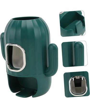 Alipis Automatic Toothpaste Dispenser & Toothbrush Holder - Wall-Mounted Toothpaste Press for Easy Squeezing - Ideal for Home & Travel - Buy Online on SooperMarket.com
