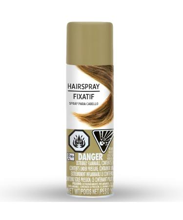 Shimmer Gold Hair Spray Color - 3 oz. (1 Count) - Instantly Transforms Your Look Ideal for Parties & Cosplay