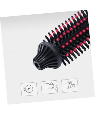 Mikinona Travel US Barrel Heated Curler Brush Ceramic Hair Long Iron Hot for Plug Curling Styler with - Buy Online on SooperMarket.com