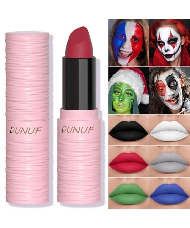 Matte Lipstick & Festival Green Lip Tint - High Pigment Waterproof Gloss for Halloween & Daily Use | LC05 - Buy Online on SooperMarket.com