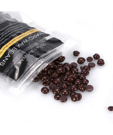 Hard Wax Beans - No Strip Depilatory Hair Removal for Arms & Legs - Black Chocolate Hard Wax for Smooth Skin - Buy Online on SooperMarket.com