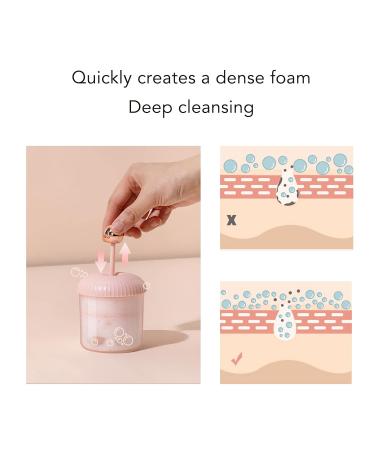 Facial Cleanser Foam Cup - Portable Skincare Tool for Effortless Foaming & Deep Cleansing - Buy Online on SooperMarket.com