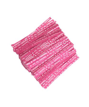 IMIKEYA 3000 Pcs Ties for Party Bags Paper Ties Zip Cable Ties Parties Decorative Ties Chocolate Bags Ties Treat Bag Ties Bendable Ties Hat Shaper Insert Zip-Ties Candy Lollipop Ribbon Rosyx3pcs 9X0.4cmx3pcs - Buy Online on SooperMarket.com