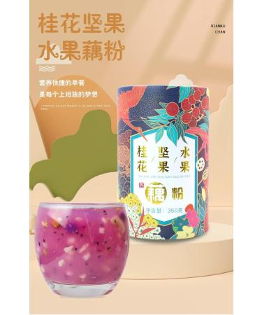 Sweet Scented Osmanthus Nut Fruit Lotus Root Soup 350g/can Brewed Nut Lotus Root Soup Nutritious Breakfast Congee Delicious and Convenient Instant Lotus Root Soup (5 can) Potato 5 can - Buy Online on SooperMarket.com