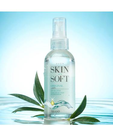 Avon Skin So Soft Dry Oil Spray with Jojoba Oil & Vitamin E 150ml - Lock in Moisture - Buy Online on SooperMarket.com