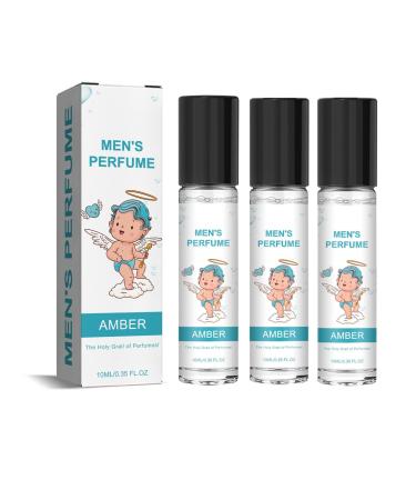 Men's Cologne Lasting Fresh Perfume Spray Enhance Attraction & Confidence Charming Romantic Hypnosis Fragrance (3PCS-B)