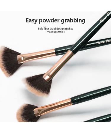 Fan Brushes Set for Highlighting and Blending - 5pcs - Buy Online on SooperMarket.com