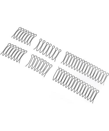 Bridal Wedding Veil Comb Fashionable Wave Design Hairband Metal Sturdy and Lightweight Set of 3 Ideal for Fitness Activities - Buy Online on SooperMarket.com