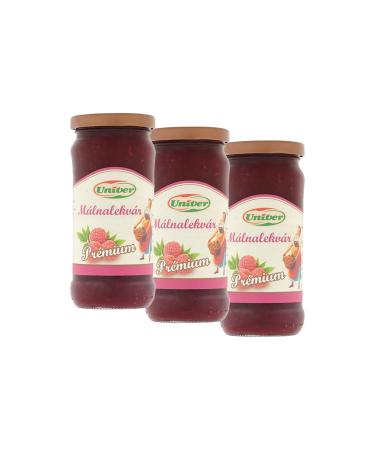 Univer Premium Raspberry Jam 300 g Pack of 3