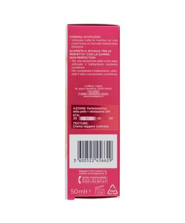 L'Oreal Revitalift Skin Perfection BB Cream SPF25 - 50ml Medium Clear (Medio Chiara) | International Shipping Available - Buy Online on SooperMarket.com
