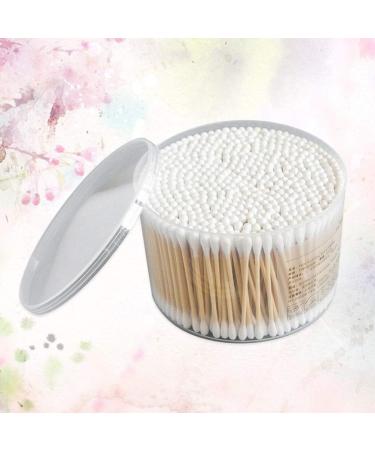 Nuobesty 500 Pcs Cotton Swabs - Double-Headed Hygienic Swabs for Ear Eyeshadow and Wound Care | International Shipping - Buy Online on SooperMarket.com