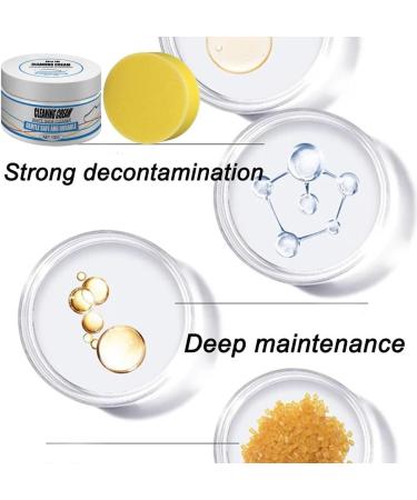 White Shoe Cleaning Cream 2023 New Multi-Functional Cleaning And Stain Removal Cream Multi-Functional Cleaning And Stain Removal Cream No Need To Wash (2PC) - Buy Online on SooperMarket.com