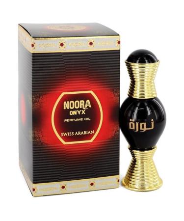Swiss Arabian Noora Onyx - Luxury Products From Dubai - Long Lasting And Addictive Personal Perfume Oil Fragrance - A Seductive Signature Aroma - The Luxurious Scent Of Arabia - 0.4 Oz
