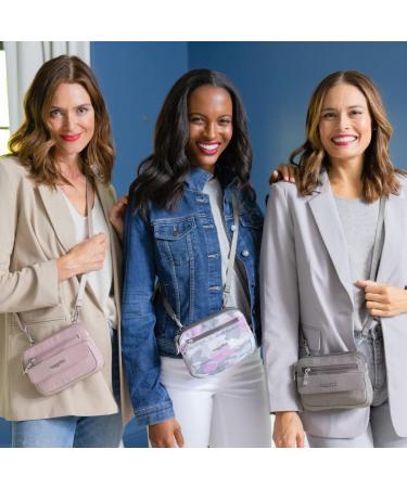 Baggallini Modern Everywhere Mini One Size Sterling Shimmer - Buy Online on SooperMarket.com