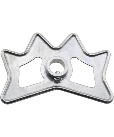 Silver Aluminum Billiard Bridge Head | Non-Slip Cue Rack Rest Holder - Buy Online on SooperMarket.com