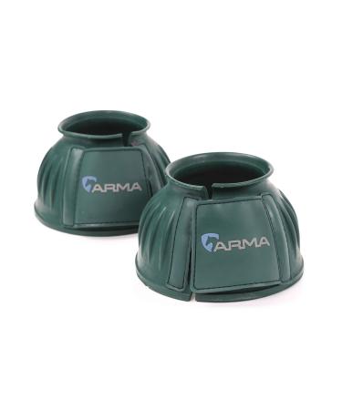 Shires ARMA Touch Close Bell Boots Green Cob