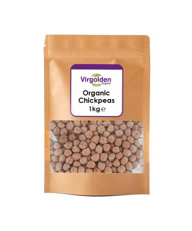 Organic Chickpeas 1kg by Virgolden Organic
