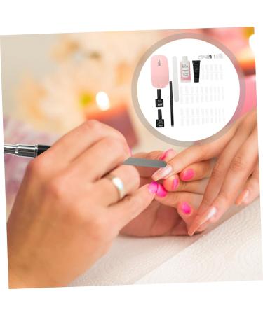 PLAFOPE 1 Set Pieces Manicure Tools Set Nail Dryer Lamp Professional Nail Manicure Mini Nail Kit Poly Extension Kit Nail Art Kit Nail Tools Back Filler for Acrylic Nail Decor Kit Plastic - Buy Online on SooperMarket.com