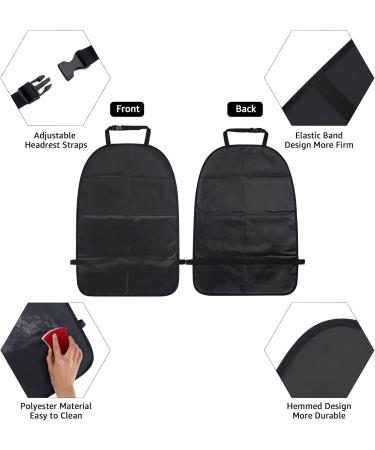 Waterproof Oxford Backrest Protection for Car Seats | Ciaoed 2-Piece Back Seat Saver for Children & Dogs - Buy Online on SooperMarket.com