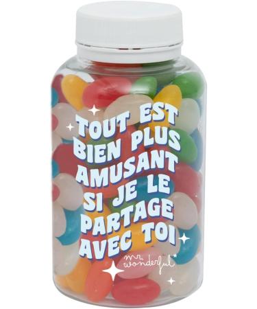 Mr.Wonderful Sweet Jar - Everything is much more fun if I share it with you - Buy Online on SooperMarket.com