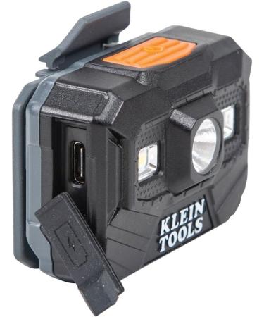 Klein Tools 56062 Rechargeable LED Headlamp for Hardhats - 300 Lumens, All-Day Runtime, 3 Modes - Buy Online on SooperMarket.com