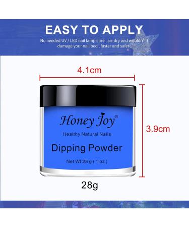 Honey Joy Dark Purple Nail Dip Powder 1oz (Dip-WD13) | Acrylic Color Pigment - Buy Online on SooperMarket.com
