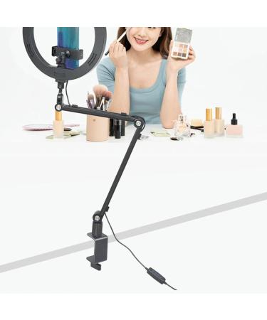 10in LED Light with Stand Adjustable Brightness and Color Temperature for Beauty Manicure and Live Streaming - Buy Online on SooperMarket.com