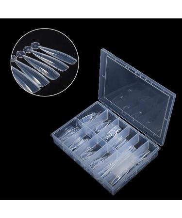 BNG Dual Nail Forms 120 Pcs Stiletto Gel Builder - Professional Salon Quality Full Cover Acrylic & Polymer Nails Extension Mold - Buy Online on SooperMarket.com