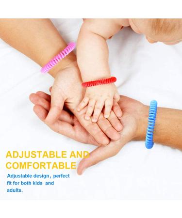 BugBand 24 Pack Mosquito Bracelets - DEET-Free, Waterproof Bands for Adults and Kids - Buy Online on SooperMarket.com