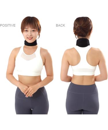 Kenanlan Self-Warming Neck Bandage | Soft Pain Relief & Magnetic Support for Men & Women - International Shipping Available - Buy Online on SooperMarket.com