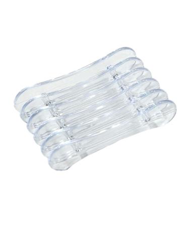 Folpus Nail Art Brush Holder Brushes Rack Nail Art Pen Rest Brush Display Stand for Drawing Pens transparent