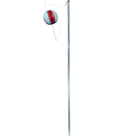 Park & Sun Sports Red, White & Blue Tetherball Set with Accessories - Portable Outdoor Game (3-Piece Pole) - Buy Online on SooperMarket.com