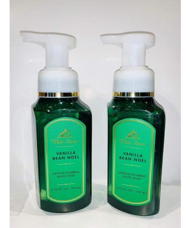 Bath & Body Works Gentle Foaming Hand Soap Vanilla Bean Noel (2-Pack)