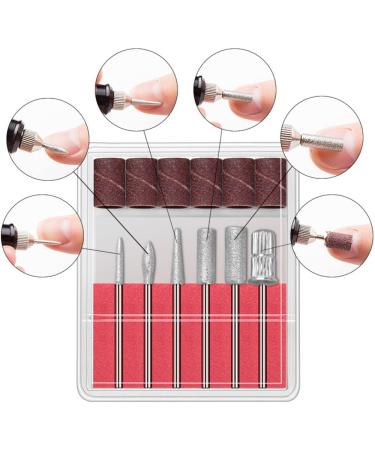 JacobsParts Electric Nail Drill Kit - Portable Pink Manicure & Pedicure Machine - Buy Online on SooperMarket.com