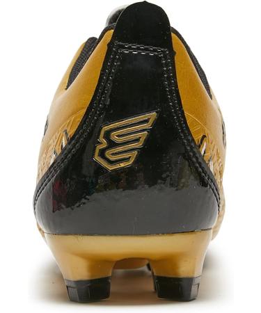 Buy Epimeno Soccer Shoes for Young Girls | Outdoor Firm Ground Cleats | Gold Metallic | Perfect for Children & Adolescents | EU Size 30 - Buy Online on SooperMarket.com