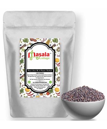 Brown/Black Whole Mustard Seeds Premium Quality by Masala Cottage 25g-1.9kg (1900 Grams) 1900 Grams
