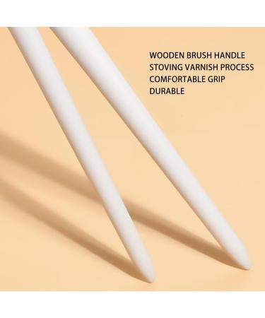 Makeup Eyeliner Brush 2pcs Eyeliner Brush Cosmetic Tool Ultra Thin Precise for Office - Buy Online on SooperMarket.com