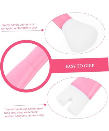 minkissy Nose Shadow Powder Brush Blush for Cheeks Cosmetic Brush Makeup Blending Brush Makeup Brush Makeup Supplies Concealer Brush Aluminum Tube Pink Miss Double Head Makeup Tools - Buy Online on SooperMarket.com