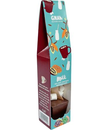 Gnaw Mixed Hot Chocolate Shot Trio - A Trio of Tempting Mochaccino Zesty Orange and Velvety Milk Chocolate Delights Sustainable Chocolate The Perfect Choc Gift - Buy Online on SooperMarket.com