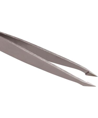 Faude Combination Tweezers - Pointed Splinter & Eyebrow Tweezers for Ingrown Hairs | Stainless Steel Precision Tool - Buy Online on SooperMarket.com