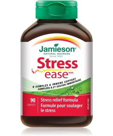 Jamieson Stressease 90 Caplets & Omega-3 Select 1 000 mg Caplets + Omega-3 - Buy Online on SooperMarket.com