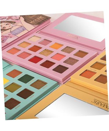 WOONEKY 1pc 15 Eyeshadow Powder Eyeshadow Palette Female Eyeshadow Glitter Eye Eyeshadow Cosmetic Pallet - Buy Online on SooperMarket.com