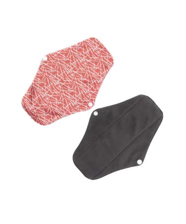 Mama Pads Mama Pads Washable Towel Cloth Menstrual Pads Portable Napkin Bamboo Charcoal Cotton M12 Reusable Menstrual Pads Portable Towel Cloth Towel Reusable Menstrual Pads As Shown 1 Count (Pack of 1)