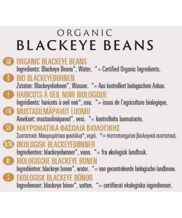 Biona Organic Blackeye Beans in Water 400g Package may vary (Pack of 2) - Buy Online on SooperMarket.com