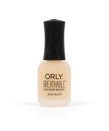 ORLY Breathable Calcium Boost Treatment strengthens and nourishes dry damaged and thin nails. 18ml