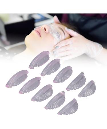 5 Pairs Shell Lash Rods - Silicone Soft Extra Wide Eyelash Curling Pads | Self-Adhesive Tools for Makeup & Beauty Salons - International Shipping - Buy Online on SooperMarket.com