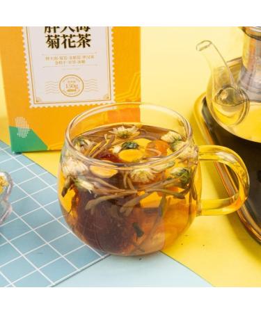 Fatty Sea Tea 150g Health Care Tea Combination Scented Tea Siraitia Honeysuckle Licorice Stay Up Late Substitute Tea People with Throat Discomfort (150g(10g*15 bags)) - Buy Online on SooperMarket.com